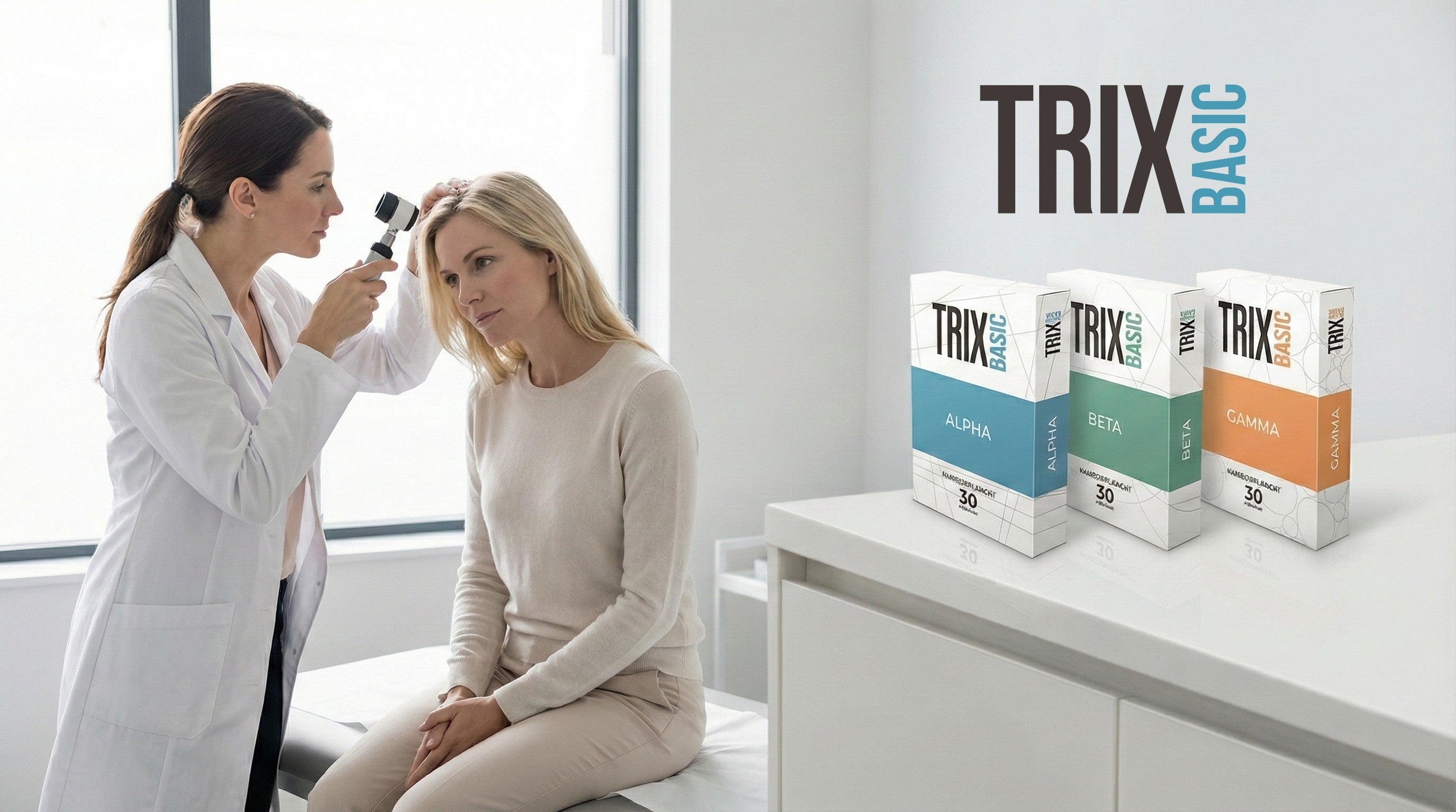 TRIX Basic - Evidence-based hair loss support & clinical guidance