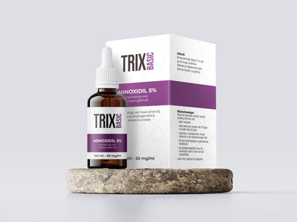 TRIX Basic Minoxidil 5% lotion met rozemarijnolie (100 ml)