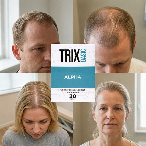 TRIX Basic Alpha for hair patterns consistent with androgenetic alopecia in men and women.