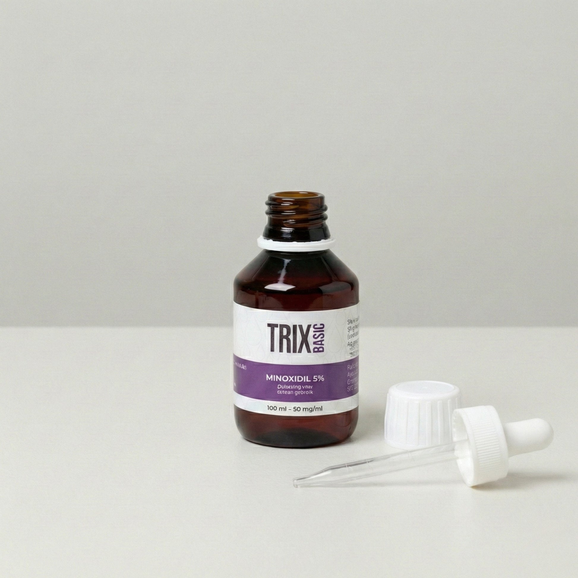 Gebruik van TRIX Basic Minoxidil